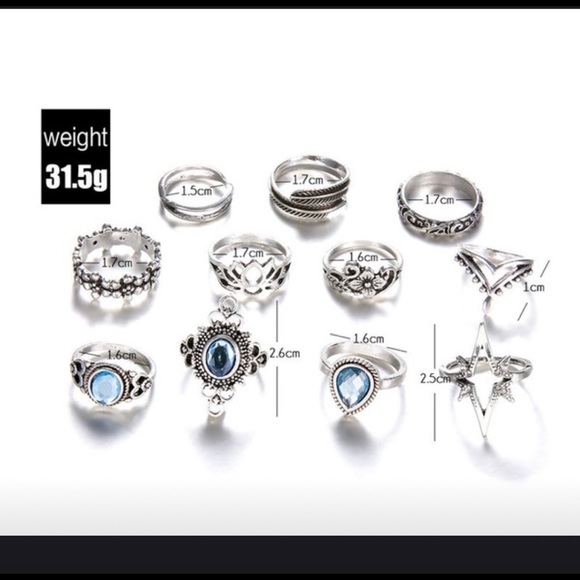 *Flash Sale*Gorgeous Boho Ring Bundle - Picture 3 of 5